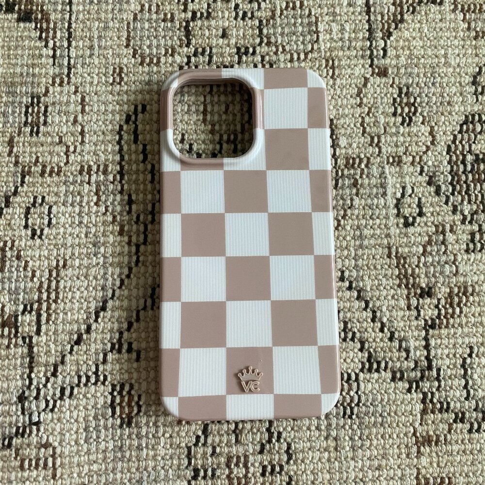 Checkered Velvet Caviar Iphone Case